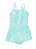 Xhilaration 100% Polyester Teal Romper Size M (kids) - photo 2