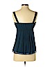 Elie Tahari 100% Silk Blue Sleeveless Silk Top Size S - photo 2
