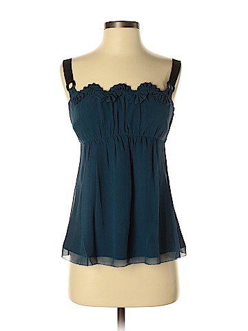 Elie Tahari Sleeveless Silk Top (view 1)