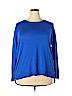 Apt. 9 Blue Pullover Sweater Size 1X - photo 1