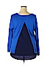 Apt. 9 Blue Pullover Sweater Size 1X - photo 2