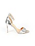 Jewel Badgley MIschka Silver Heels Size 8 1/2 - photo 1