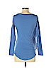 Old Navy - Maternity 100% Cotton Blue Long Sleeve T-Shirt Size S - photo 2