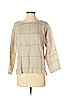 Eileen Fisher 100% Linen Tan Long Sleeve Blouse Size S (petite) - photo 1