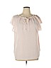 Lauren Conrad 100% Polyester Pink Short Sleeve Top Size XXL - photo 1