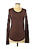 Wilfred Free Brown Long Sleeve T-Shirt Size M - photo 1