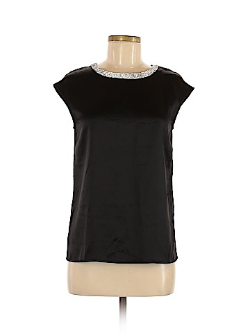 Max Mara Short Sleeve Silk Top (view 1)