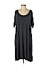Assorted Brands 100% Viscose Gray Casual Dress One size - photo 1
