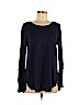 Soft Surroundings Blue Long Sleeve Top Size M - photo 1