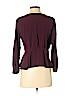 Ann Taylor LOFT 100% Viscose Purple 3/4 Sleeve Blouse Size L (petite) - photo 2