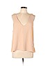 TOBI 100% Polyester Tan Sleeveless Blouse Size L - photo 1