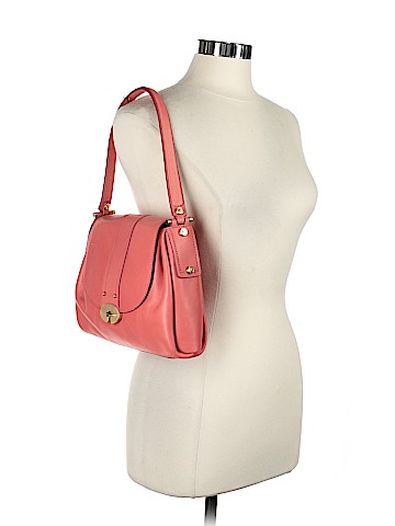 Ellen Tracy Leather Shoulder Bag (view 2)