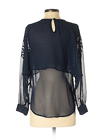 Topshop Long Sleeve Blouse (view 2)
