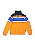 Nautica 100% Cotton Stripes Orange Pullover Sweater Size 7 - photo 1