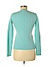 KIRKLAND Signature 100% Cashmere Blue Cashmere Pullover Sweater Size M - photo 2
