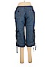 Westbound 100% Cotton Blue Cargo Pants Size 8 (petite) - photo 2