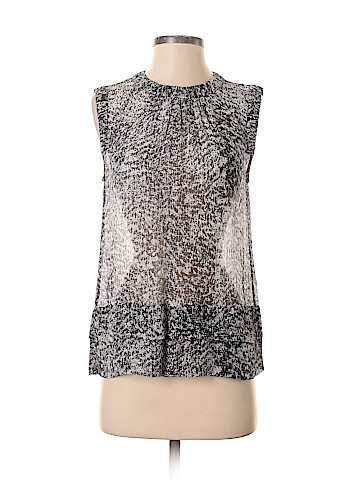 Rebecca Taylor Sleeveless Silk Top (view 1)