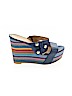 Nine West Blue Wedges Size 6 - photo 1
