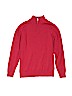 CALVIN KLEIN JEANS 100% Cotton Solid Red Pullover Sweater Size L (youth) - photo 1