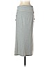 Athleta 100% Rayon Gray Casual Skirt Size M - photo 2