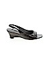 Etienne Aigner Brown Wedges Size 7 1/2 - photo 1