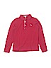 Burberry Solid Red Long Sleeve Polo Size 10 - photo 1