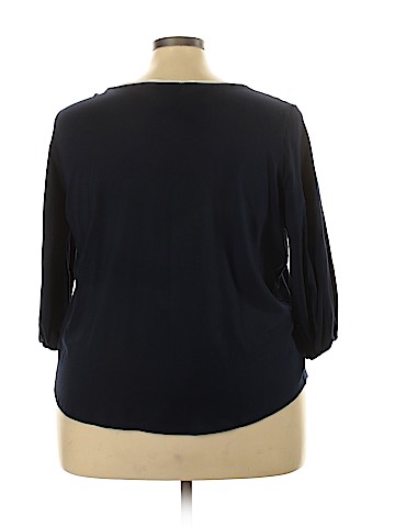 Lauren by Ralph Lauren 3/4 Sleeve Top (view 2)