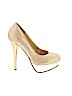 Bamboo Tan Heels Size 6 - photo 1
