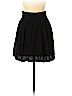 Frenchi 100% Rayon Black Casual Skirt Size S - photo 1