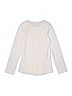 Zara 100% Cotton Ivory Long Sleeve Top Size 9 - 10 - photo 1