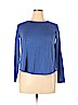 Assorted Brands Blue Long Sleeve Top Size XL - photo 1