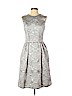 ROCHAS Silver Cocktail Dress Size EU (IT) 40 / US 4 - photo 1
