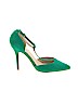 Anne Michelle Green Heels Size 10 - photo 1
