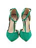 Anne Michelle Green Heels Size 10 - photo 2