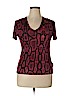 Just Cavalli Red Short Sleeve T-Shirt Size L - photo 1