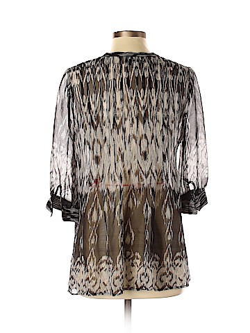 Joie 3/4 Sleeve Silk Top (view 2)