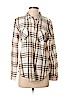 Lucky Brand 100% Cotton White Long Sleeve Button-Down Shirt Size S - photo 1