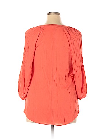 Ava & Viv 3/4 Sleeve Blouse (view 2)