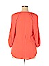 Ava & Viv Orange 3/4 Sleeve Blouse Size 1X - photo 2