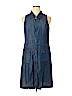 Tommy Hilfiger 100% Lyocell Blue Casual Dress Size 14 - photo 1