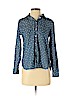 Ann Taylor LOFT 100% Rayon Blue Long Sleeve Blouse Size XXS (petite) - photo 1