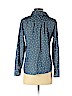 Ann Taylor LOFT 100% Rayon Blue Long Sleeve Blouse Size XXS (petite) - photo 2