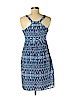 Ann Taylor LOFT Blue Casual Dress Size 6 (petite) - photo 2