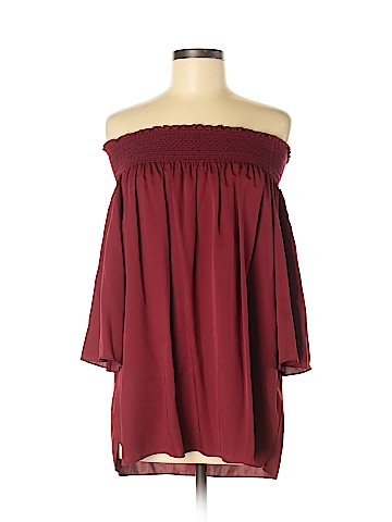 Theory 3/4 Sleeve Silk Top (view 1)