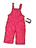 London Fog 100% Polyester Pink Snow Pants With Bib 12-18 MO / 18 MO - photo 1