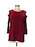Caroline Rose Red 3/4 Sleeve Top Size M (petite) - photo 1