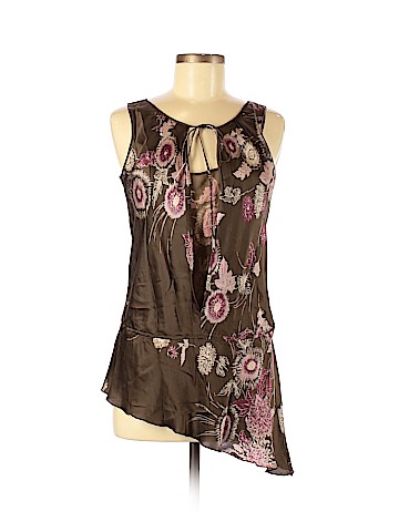 Twelfth Street by Cynthia Vincent Sleeveless Silk Top (view 1)