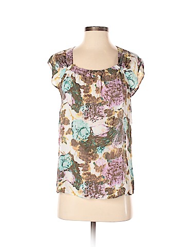 Ann Taylor Factory Short Sleeve Blouse (view 1)