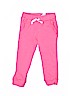 Carter's 100% Cotton Solid Pink Sweatpants Size 2T - photo 1