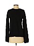 Autumn Cashmere 100% Cashmere Black Cashmere Pullover Sweater Size S - photo 1
